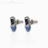 Wizard of Oz Dorothy Sapphire Slippers - Cufflinks